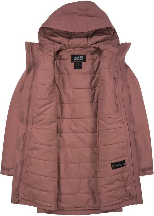 Jack Wolfskin Parka KIOLA Verwarmend winddicht overgangsjas