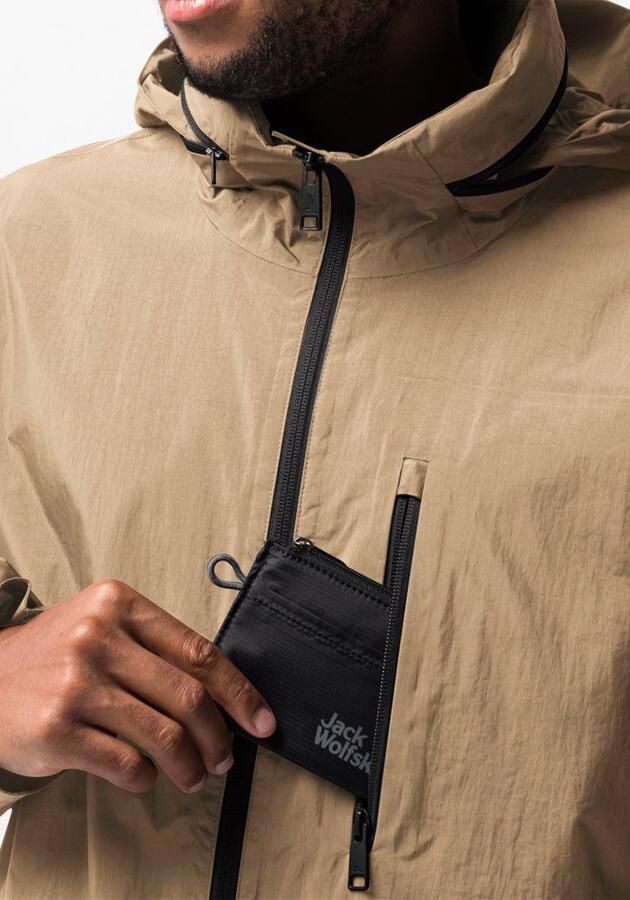 Jack Wolfskin Norden Port Parka Men Waterdichte winterjas Heren XXXL sand storm sand storm - Foto 3