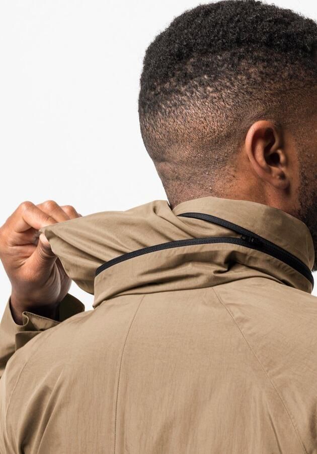 Jack Wolfskin Norden Port Parka Men Waterdichte winterjas Heren XXXL sand storm sand storm - Foto 4