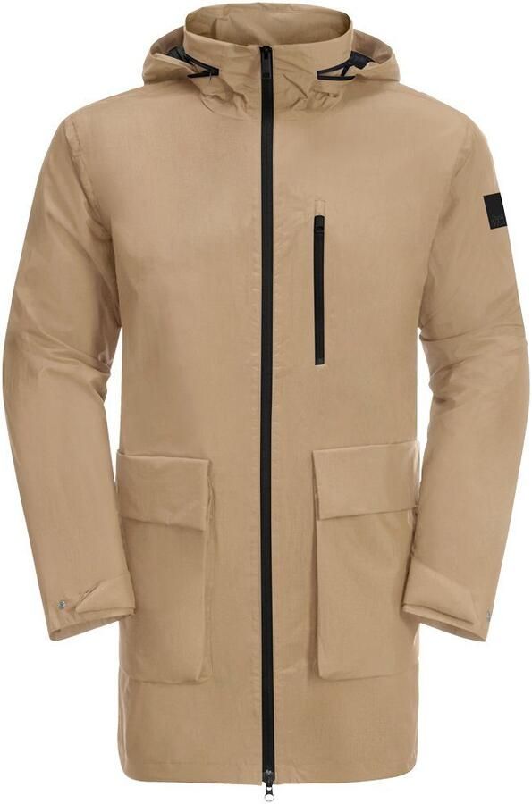 Jack Wolfskin Norden Port Parka Men Waterdichte winterjas Heren XXXL sand storm sand storm - Foto 6
