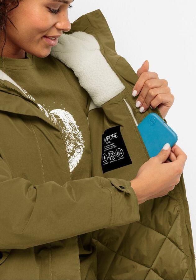 Jack Wolfskin Talforst Parka Women Waterdichte winterjas Dames XXL cottage - Foto 4