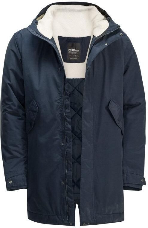 Jack Wolfskin Talforst Parka Women Waterdichte winterjas Dames XXL blue night blue