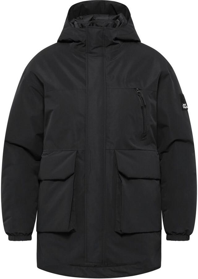 Jack Wolfskin Teen 2L Ins Parka Youth Winterjas tieners XL granite black granite black