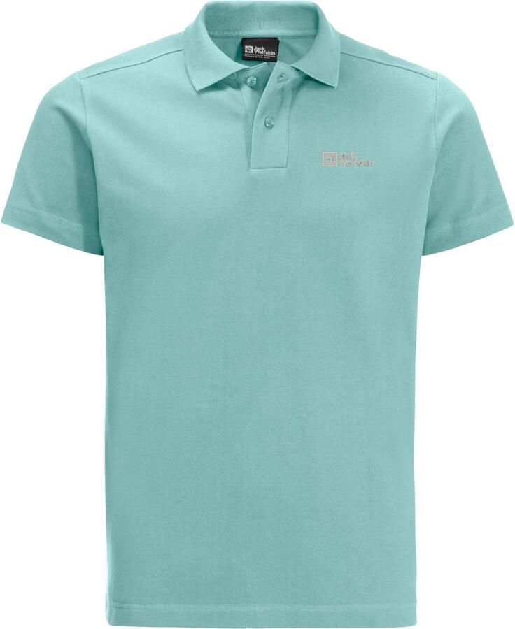 Jack Wolfskin Essential Polo Men Poloshirt Heren XXL soft jade soft jade - Foto 2