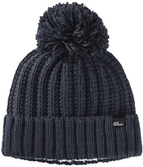 Jack Wolfskin Highloft Knit Beanie Women Tricotmuts Dames M blue night blue - Foto 2