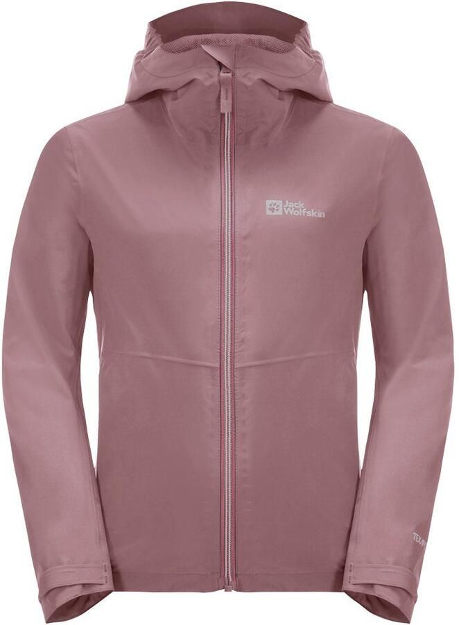 Jack Wolfskin JWP Shell Kids Regenjack Kinderen 104 ash mauve ash mauve
