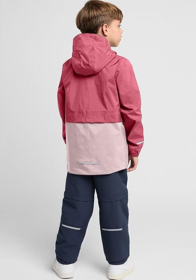 Jack Wolfskin Rainy Days 2L Jacket Kids Regenjack Kinderen 104 soft pink soft pink - Foto 3