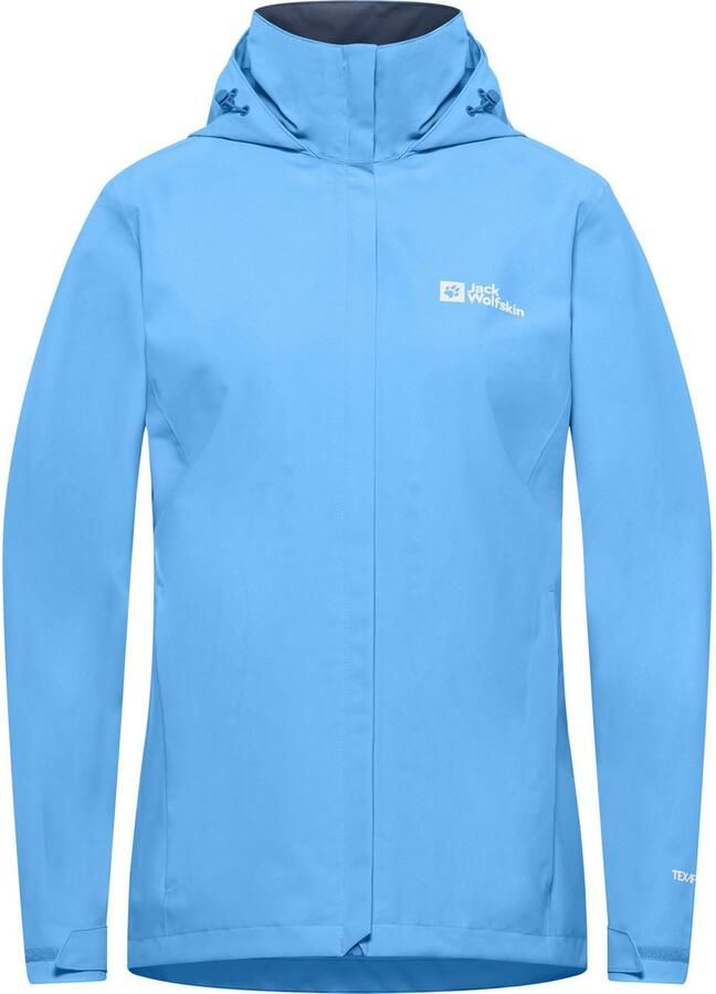 Jack Wolfskin Regenjack TRAILTIME 2L JKT W Waterafstotend winddicht ademend overgangsjas - Foto 3