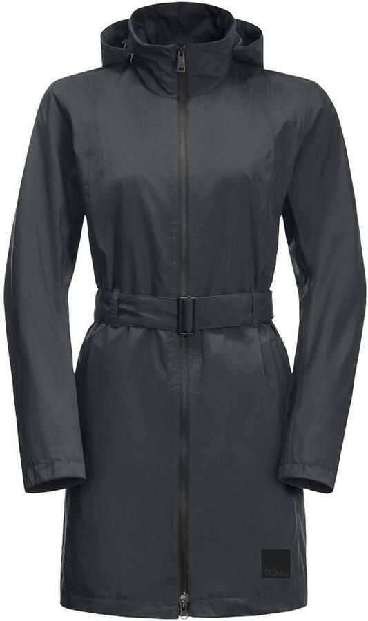 Jack Wolfskin Norden Port Coat Women Regenjas Dames XXL phantom - Foto 5