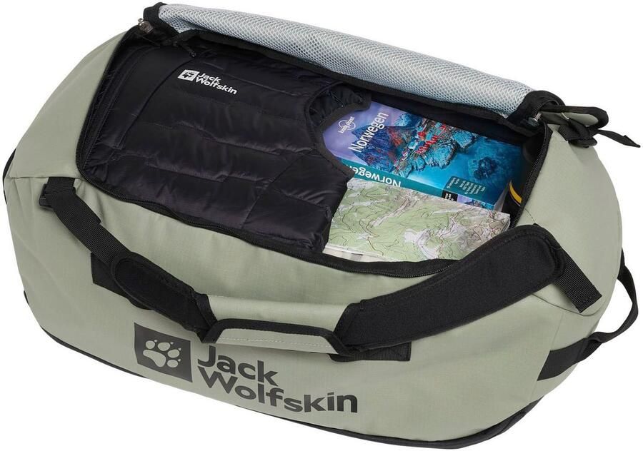 Jack Wolfskin All-in Duffle 45 Sport- en reisrugzak One Size mint leaf mint leaf - Foto 8