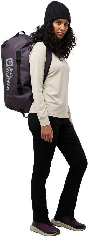 Jack Wolfskin All-in Duffle 45 Sport- en reisrugzak One Size midnight plum midnight plum - Foto 10