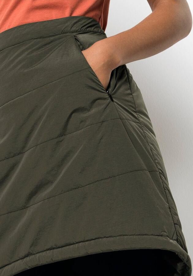 Jack Wolfskin Alpengluehen Skirt Women Winterrok Dames XL island moss island moss - Foto 3
