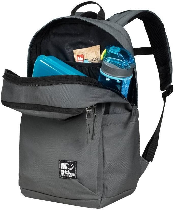 Jack Wolfskin Smileyworld Backpack Dagrugzak Kinderen One Size slate green slate green - Foto 6