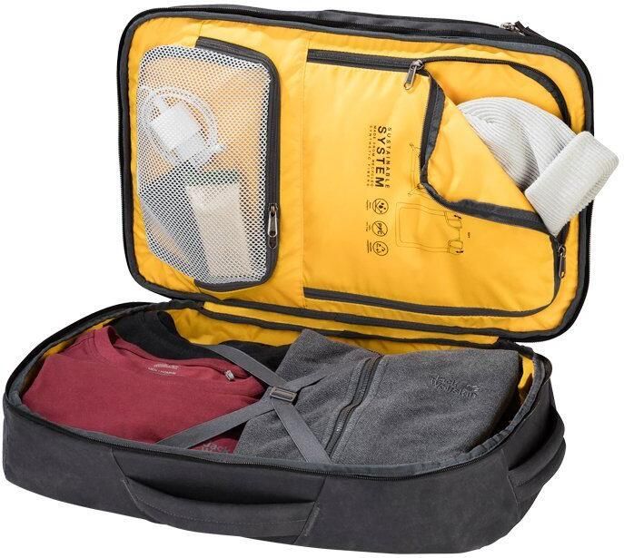 Jack Wolfskin Traveltopia Cabinpack Rugzak Black Unisex - Foto 3