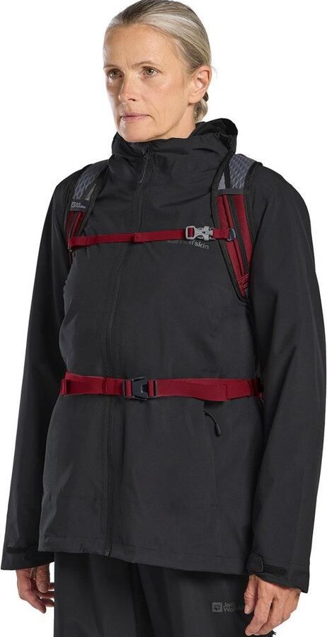 Jack Wolfskin Velocity 12 Fietsrugzak One Size deep ruby Deep Ruby - Foto 5