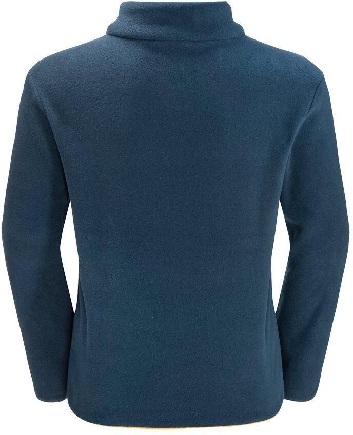 Jack Wolfskin Villi Button Fleece Kids Fleece trui Kinderen 104 dark sea dark sea