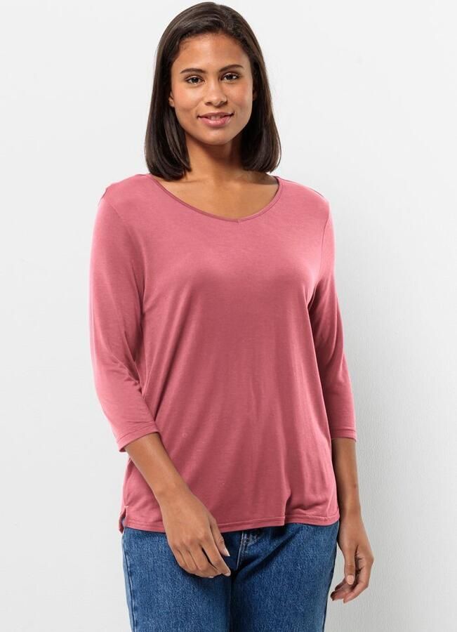 Jack Wolfskin Mola 3|4 T-Shirt Women Shirt met halve mouwen Dames XXL soft pink soft pink - Foto 3