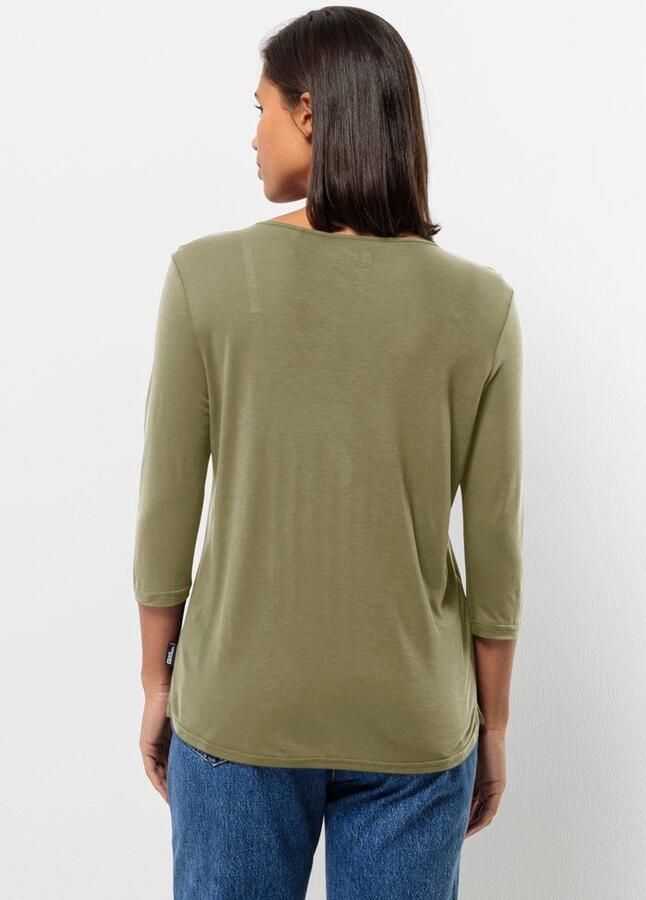 Jack Wolfskin Mola 3|4 T-Shirt Women Shirt met halve mouwen Dames XXL bay leaf Bay Leaf - Foto 2