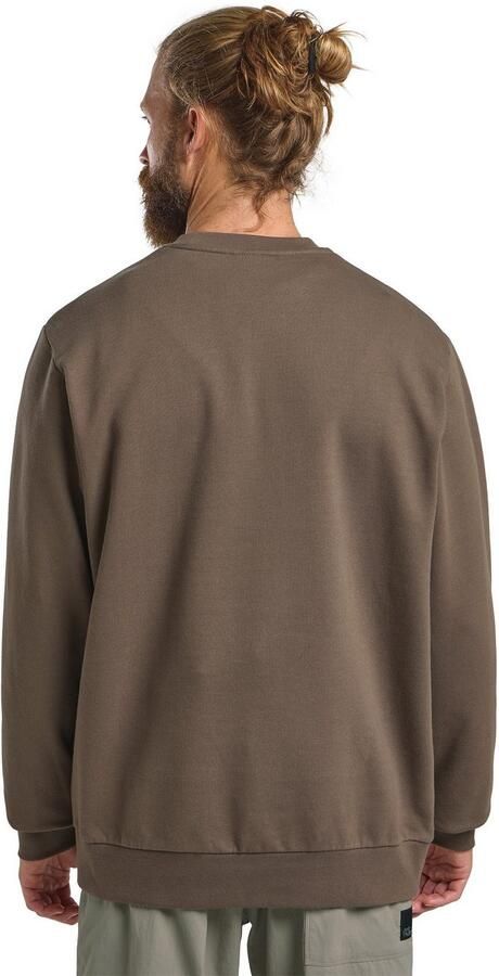 Jack Wolfskin Essential Crewneck Men Trui van biologisch katoen heren XXXL cold coffee cold coffee - Foto 6