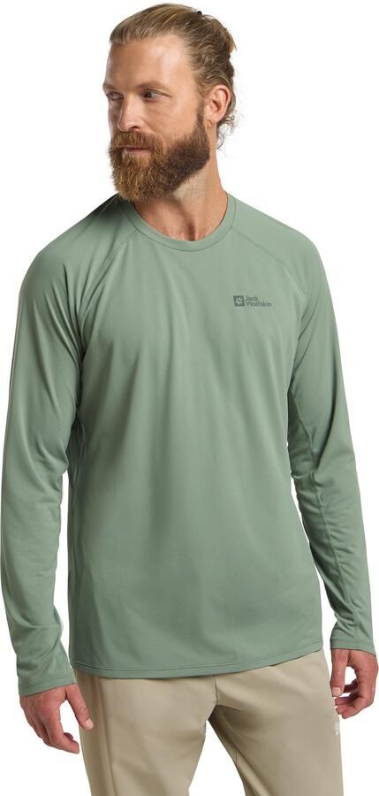 Jack Wolfskin Prelight Swift LS Men Functioneel shirt met lange mouwen en zonnebescherming heren XL eucalyptus - Foto 7