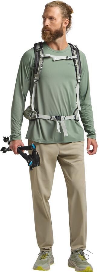 Jack Wolfskin Prelight Swift LS Men Functioneel shirt met lange mouwen en zonnebescherming heren XL eucalyptus - Foto 5