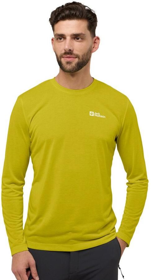 Jack Wolfskin Vonnan LS T-Shirt Men Functioneel shirt met lange mouwen Heren XXL chartreuse - Foto 4