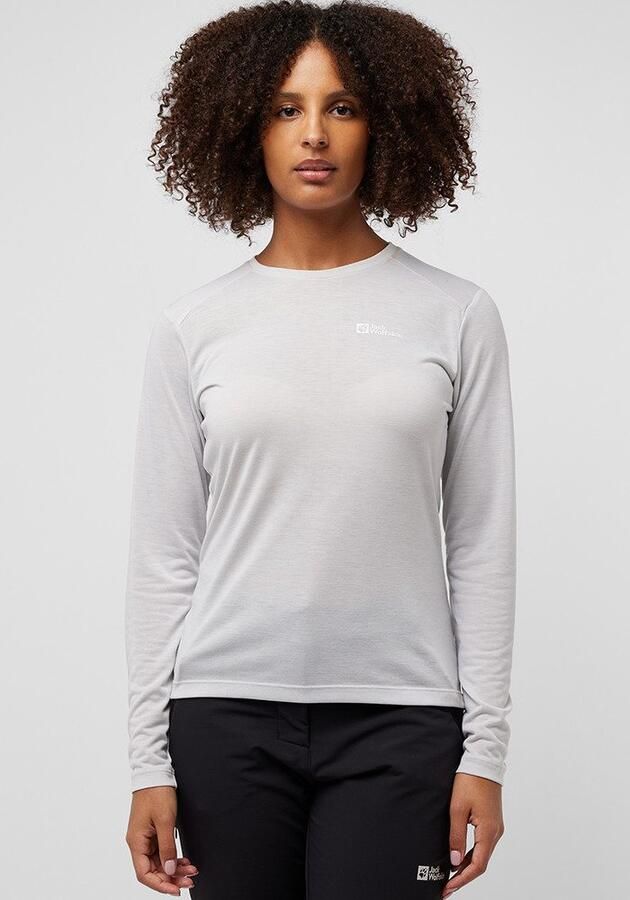 Jack Wolfskin Vonnan LS T-Shirt Women Functioneel shirt met lange mouwen Dames XXL cool grey Cool Grey - Foto 3