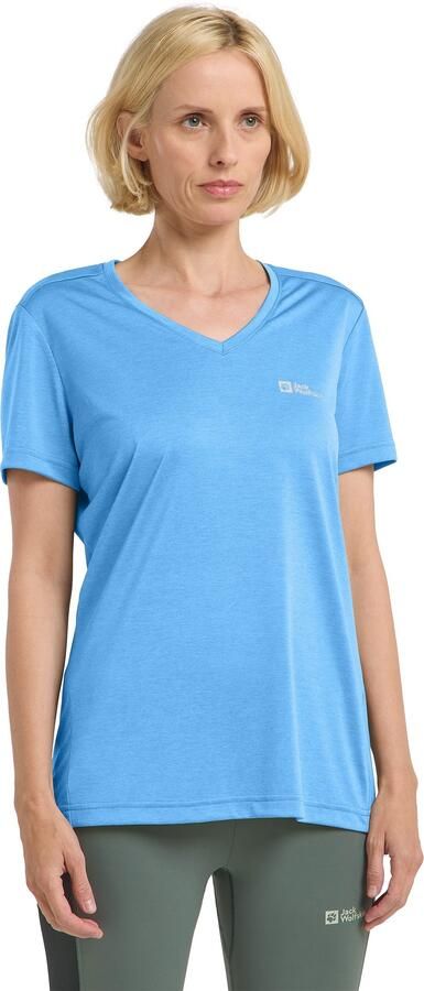 Jack Wolfskin Crosstrail T-Shirt Women Functioneel shirt Dames 2XL mid blue mid blue - Foto 5