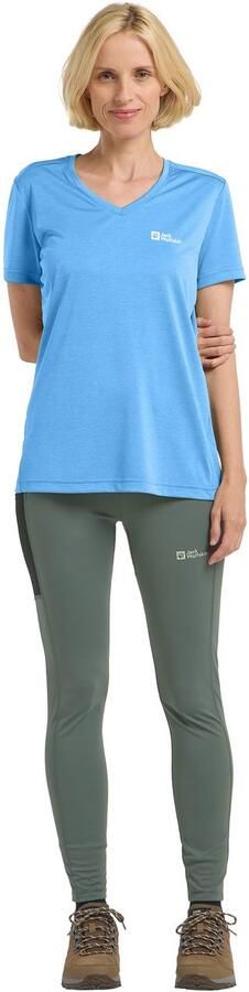 Jack Wolfskin Crosstrail T-Shirt Women Functioneel shirt Dames 2XL mid blue mid blue - Foto 4