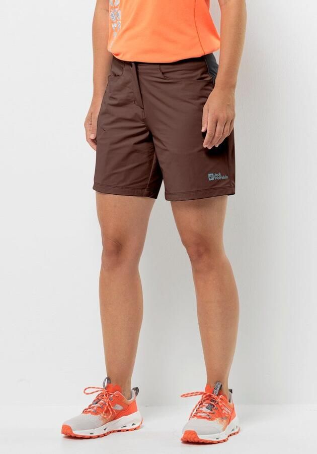 Jack Wolfskin Gravex Shorts Women Fietsshort Dames 34 dark rust Dark Rust - Foto 5