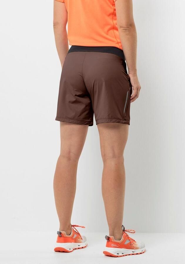 Jack Wolfskin Gravex Shorts Women Fietsshort Dames 34 dark rust Dark Rust