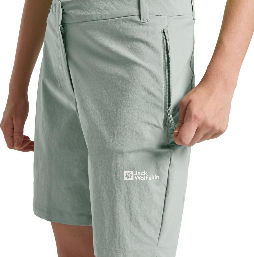 Jack Wolfskin Hikeout Shorts Women Korte wandelbroek Dames 34 slate green slate green - Foto 3