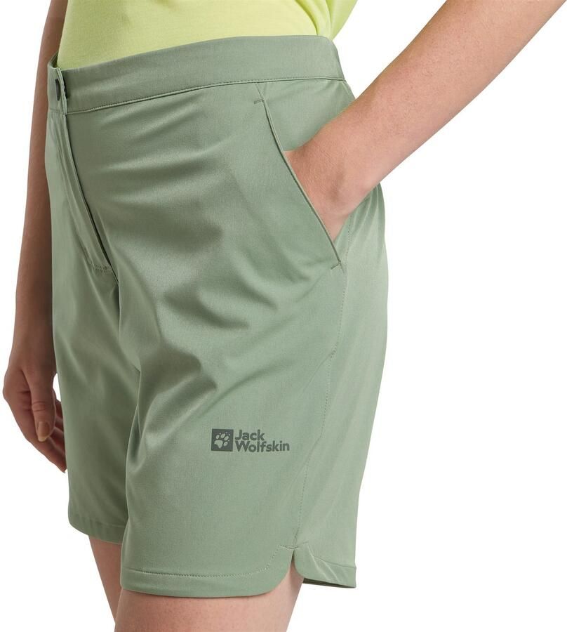 Jack Wolfskin Hiking Alpine Short Women Korte wandelbroek Dames 40 eucalyptus - Foto 3