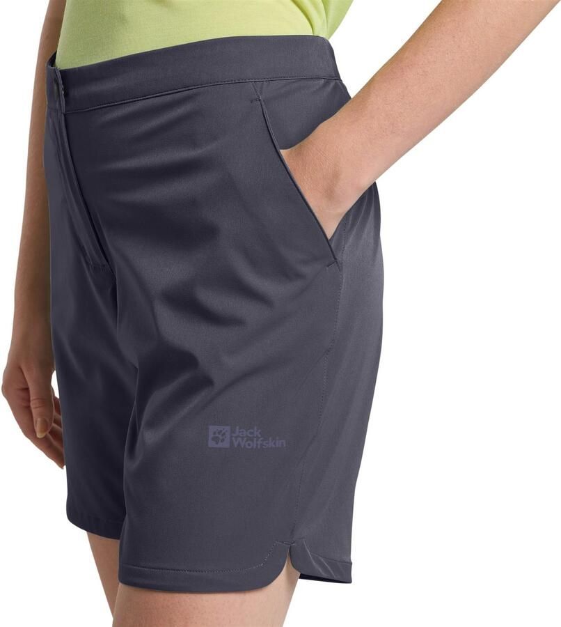 Jack Wolfskin Hiking Alpine Short Women Korte wandelbroek Dames 44 graphite - Foto 3