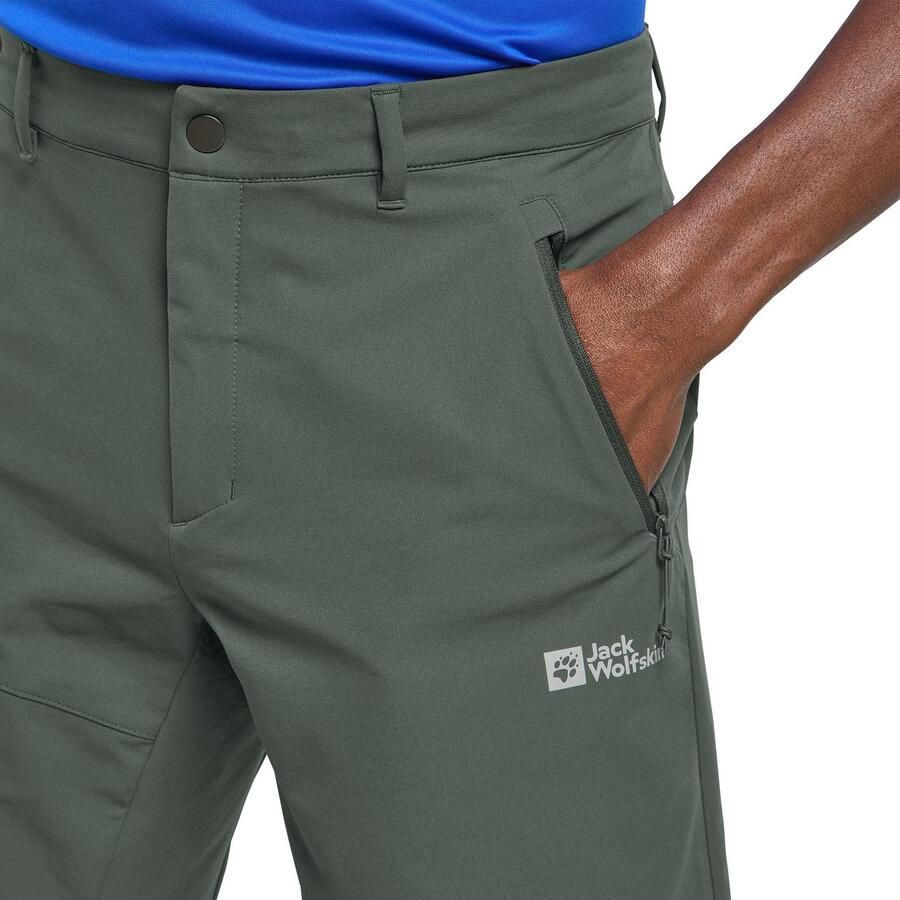 Jack Wolfskin Pico Trail Shorts Men Trailbroeken heren 50 slate green slate green