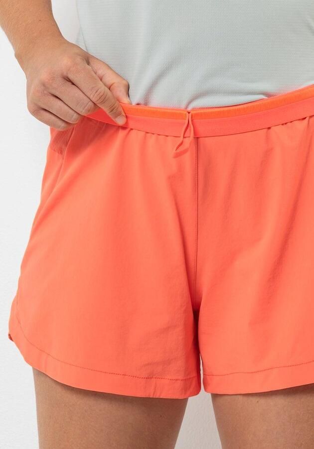 Jack Wolfskin Prelight 2in1 Shorts Women Korte wandelbroek Dames XL digital orange Digital Orange - Foto 3