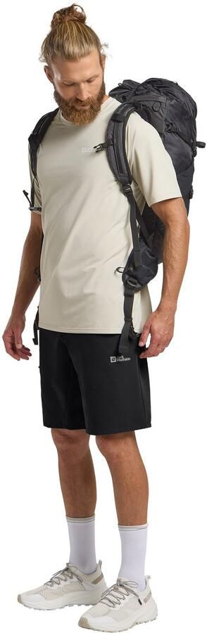 Jack Wolfskin Prelight Stride Shorts Men Korte wandelbroek Heren 46 black - Foto 5