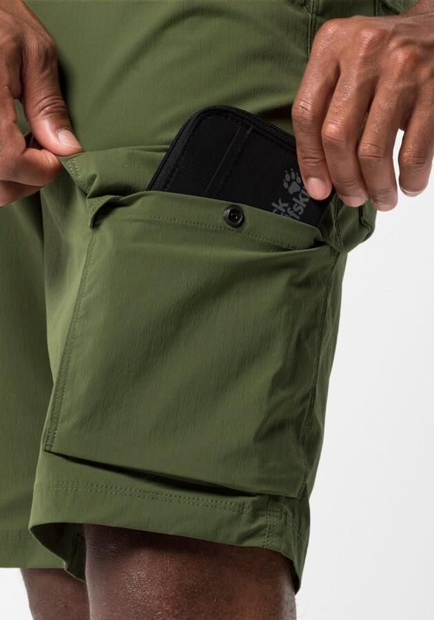 Jack Wolfskin Wanderthirst Shorts Men Korte broek Heren 46 greenwood - Foto 3