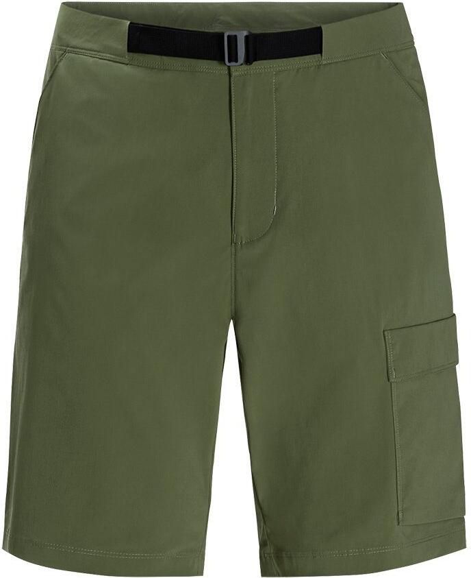 Jack Wolfskin Wanderthirst Shorts Men Korte broek Heren 46 greenwood