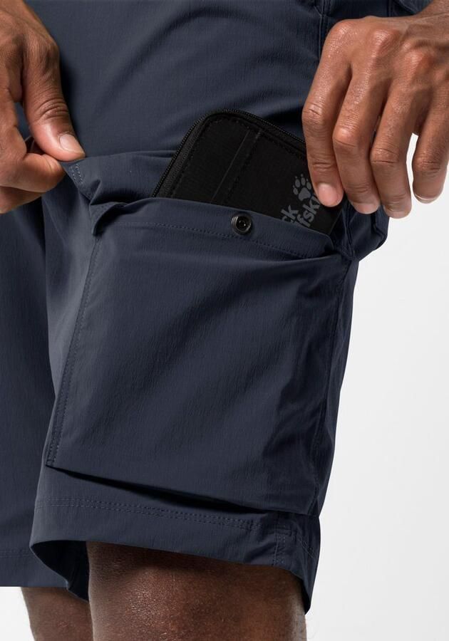 Jack Wolfskin Wanderthirst Shorts Men Korte broek Heren 46 blue night blue - Foto 3