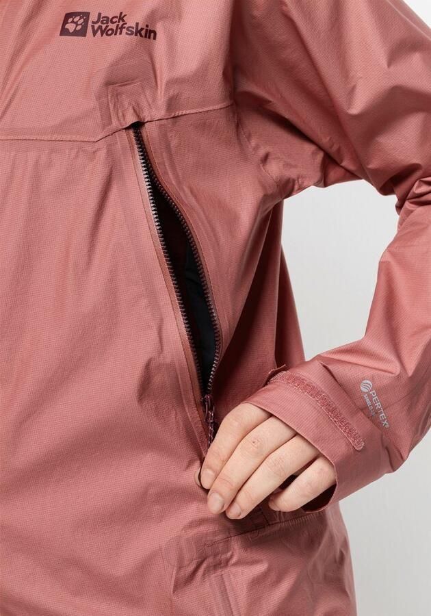 Jack Wolfskin Alpspitze Air 3L Jacket Women Zeer goed ademend skitouring-jack met RECCO -lokalisatie XL blush powder blush powder - Foto 6