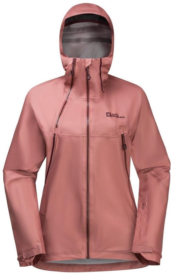 Jack Wolfskin Alpspitze Air 3L Jacket Women Zeer goed ademend skitouring-jack met RECCO -lokalisatie XL blush powder blush powder - Foto 8