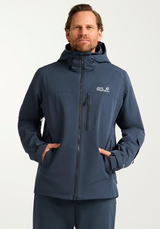 Jack Wolfskin Flowline 3in1 Jacket Men 3-in-1 ski-jas met RECCO -lokalisatiesysteem Heren XXL midnight sky midnight sky - Foto 4