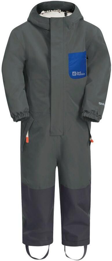Jack Wolfskin Gleely 2L Ins Overall Kids Sneeuwpak Kinderen 104 slate green slate green