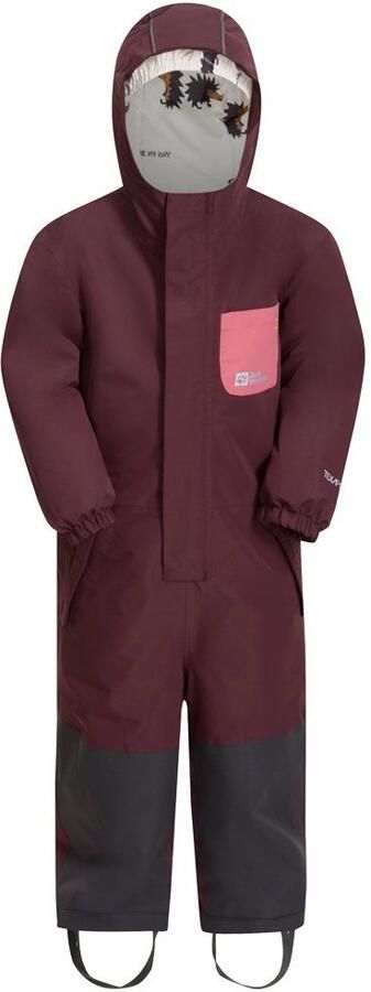 Jack Wolfskin Gleely 2L Ins Overall Kids Sneeuwpak Kinderen 104 boysenberry - Foto 2