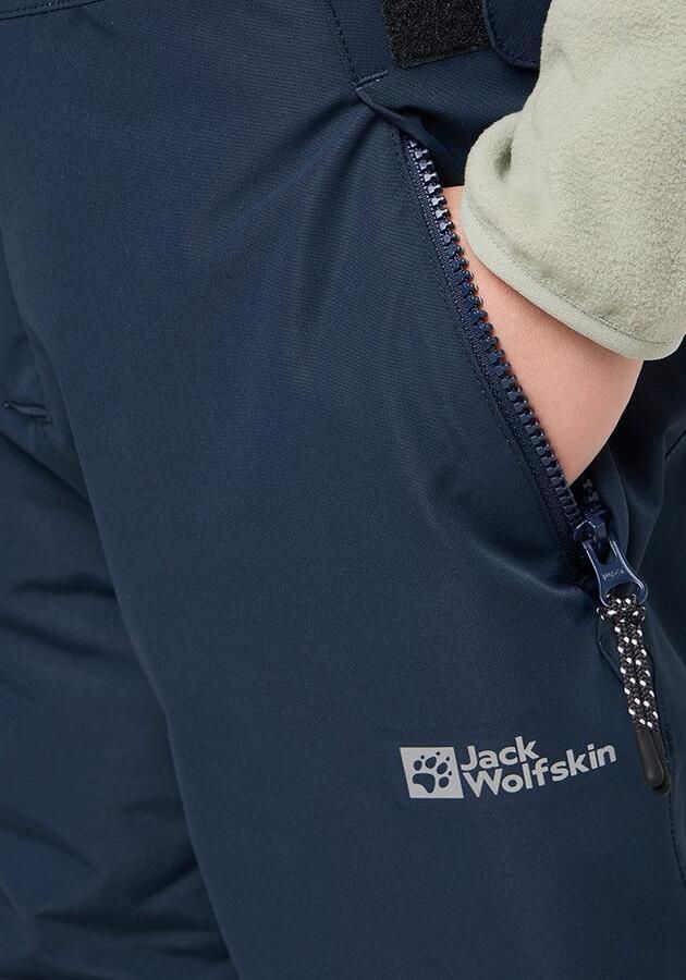 Jack Wolfskin Actamic 2L Ins BIB Kids Winteroverall Kinderen 116 blue night blue - Foto 2