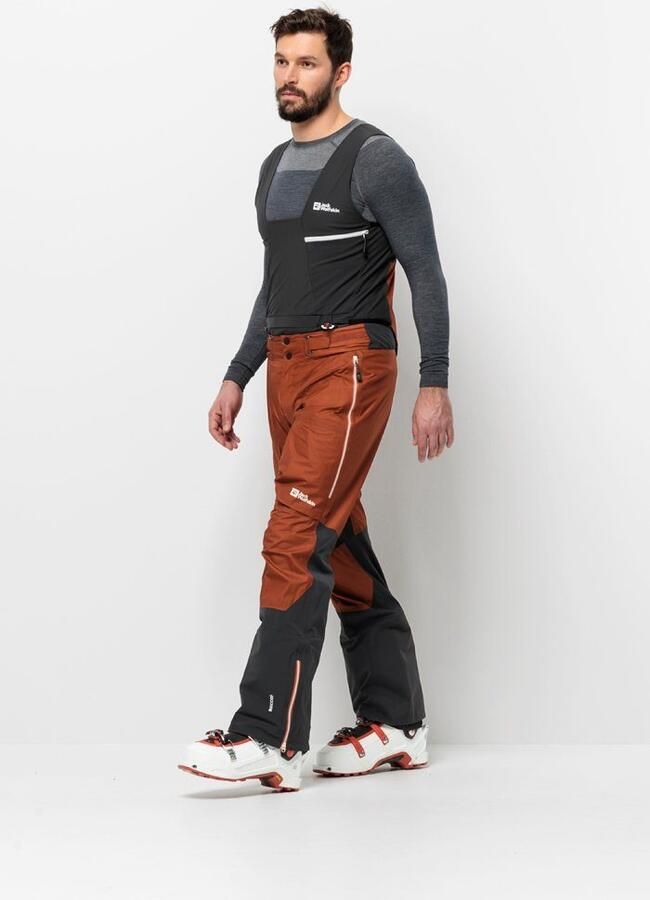 Jack Wolfskin Alpspitze Air Pants Men Zeer goed ademende skitouring-broek met RECCO -lokalisatie XXL carmine - Foto 12