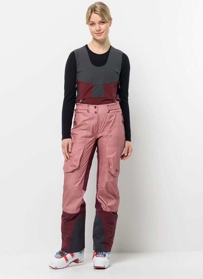 Jack Wolfskin Alpspitze Air Pants Women Zeer goed ademende skitouring-broek met RECCO -lokalisatie XL blush powder blush powder - Foto 11