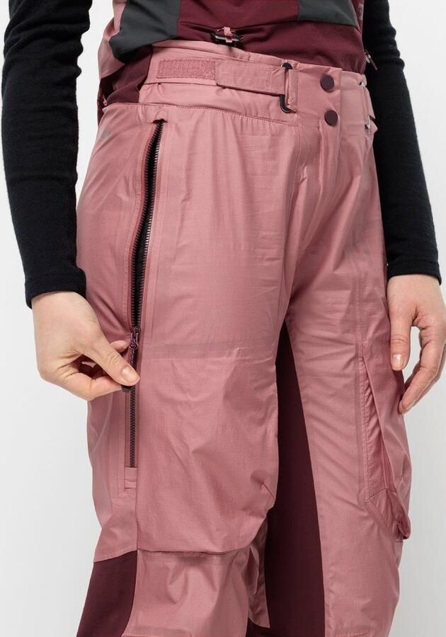Jack Wolfskin Alpspitze Air Pants Women Zeer goed ademende skitouring-broek met RECCO -lokalisatie XL blush powder blush powder - Foto 4