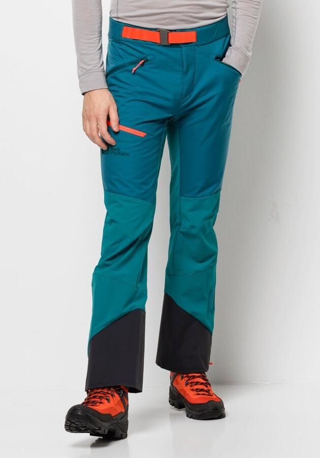 Jack Wolfskin Alpspitze Pants Men Skitours softshellbroek Heren 46 blue coral blue coral - Foto 5